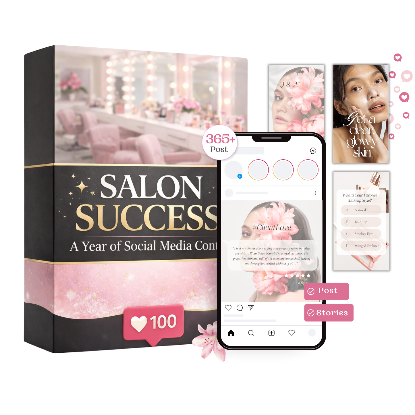 Social Media Template for 365 Days